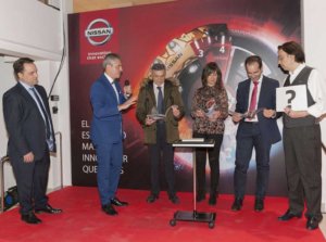 Actuación en la fiesta de inauguración de Nissan
