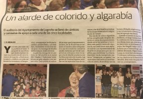 Entrega de Premios "Mi pueblo es el mejor" Diario La Rioja
