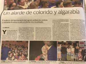 Entrega de Premios "Mi pueblo es el mejor" Diario La Rioja
