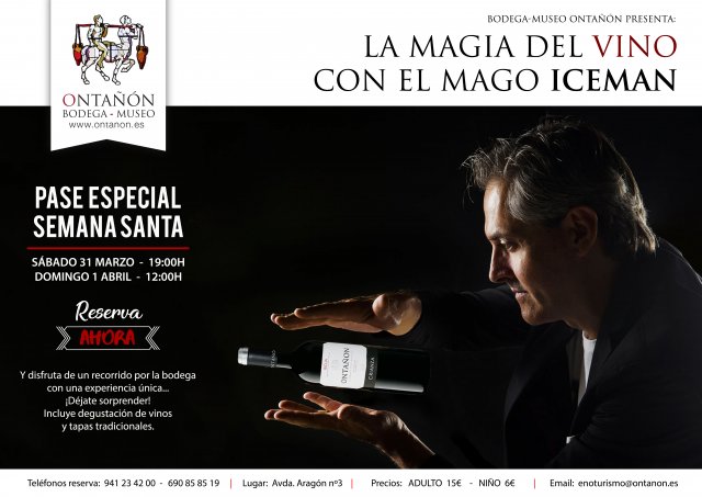 La Magia del Vino con Iceman en Bodegas Ontañon