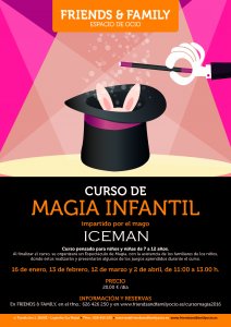 Taller infantil de Magia 2018 en Friends&Family