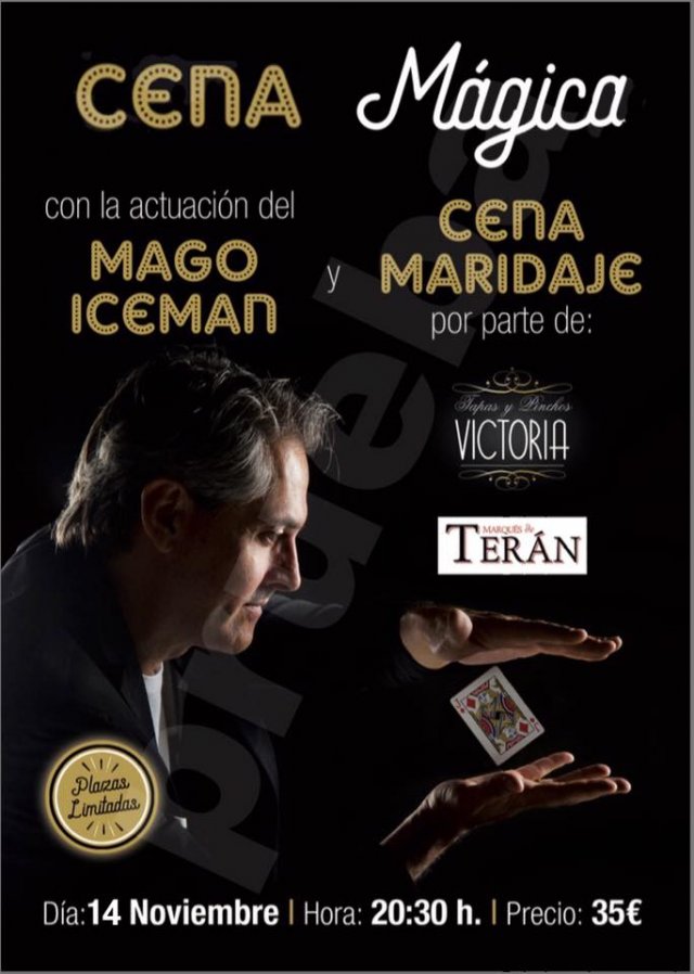 Cena mágica en la Cafetería Victoria
