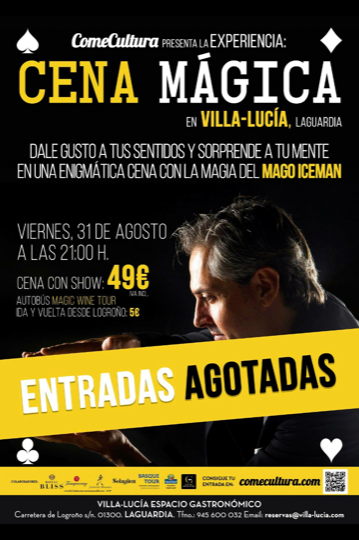 Cena Mágica en Villa-Lucía (Laguardia)