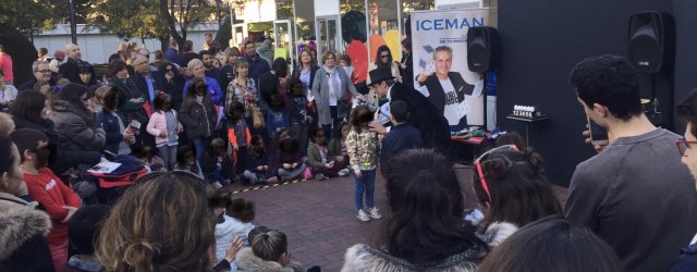Magia en la calle con ICEMAN en Logrostock 2019