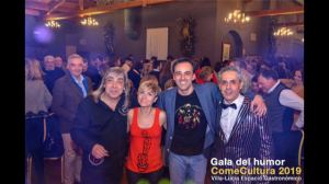 Gala del humor 2019 en Villa-Lucía en Laguardia con el Mago Iceman