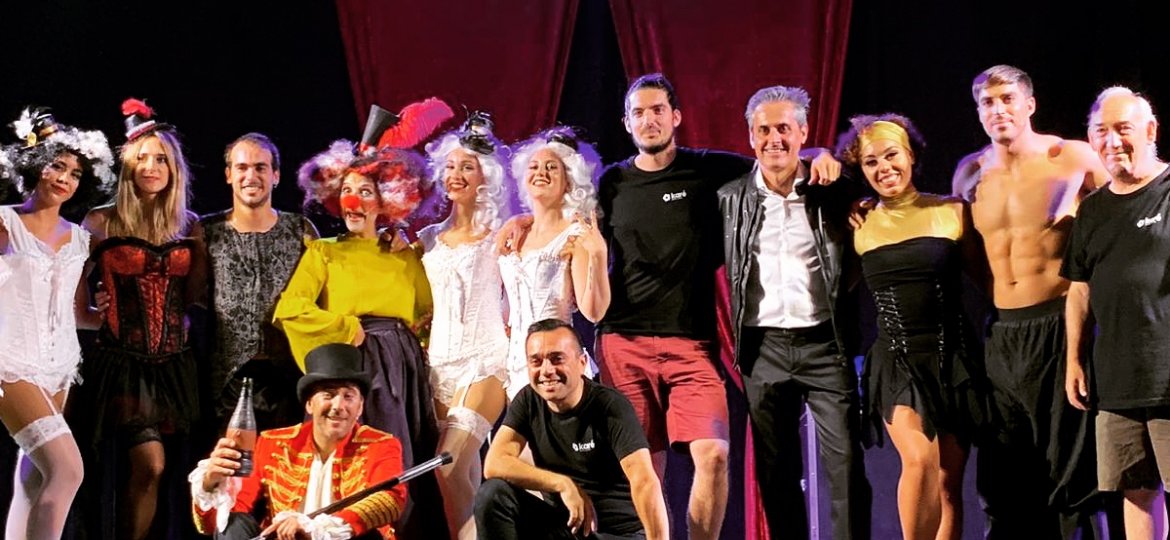 ICEMAN y sus Grandes Ilusiones en el Wine Circus
