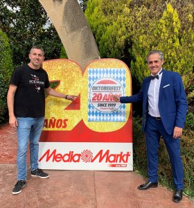 ICEMAN en la celebración 20 Aniversario de Mediamarkt