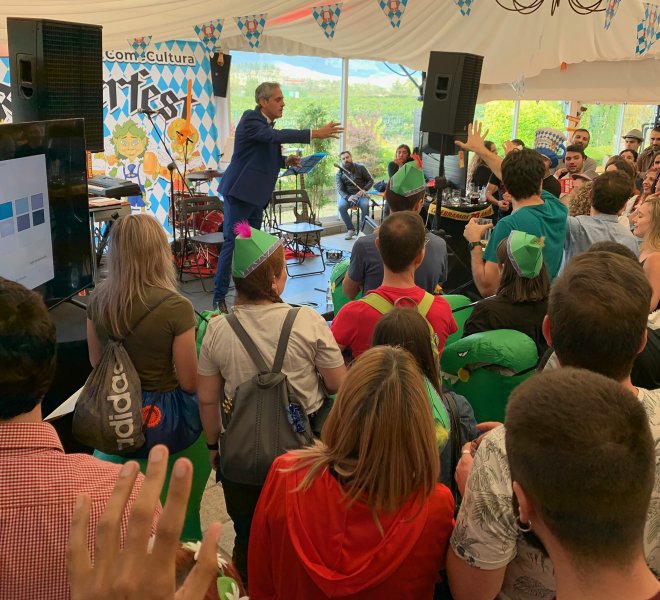 ICEMAN en la Presentación y Sorteo de regalos