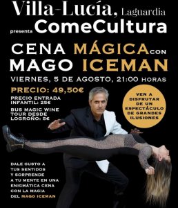Cena Mágica en Villa Lucía con Iceman